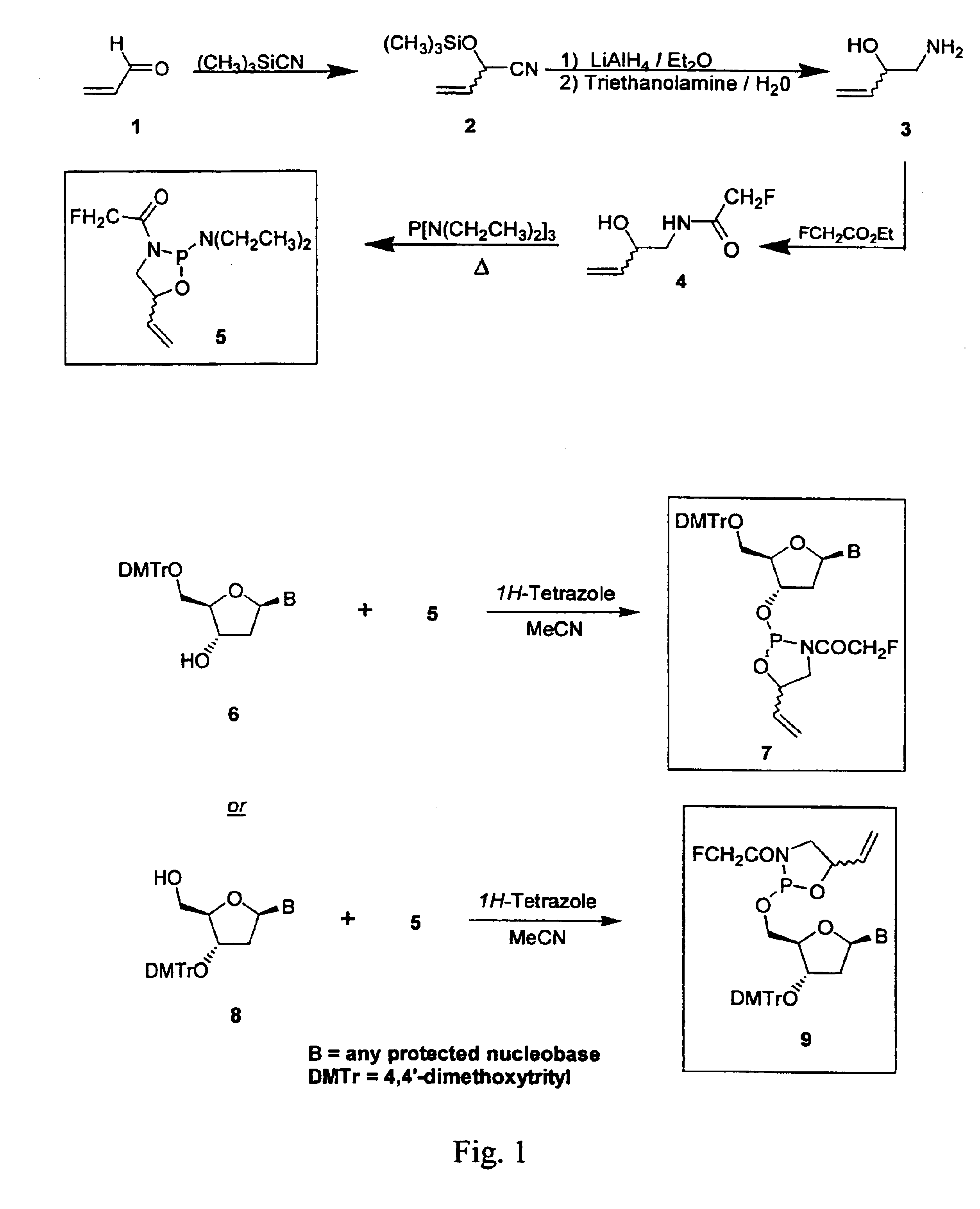 N-acylphosphoramidites and their use in oligonucleotide synthesis