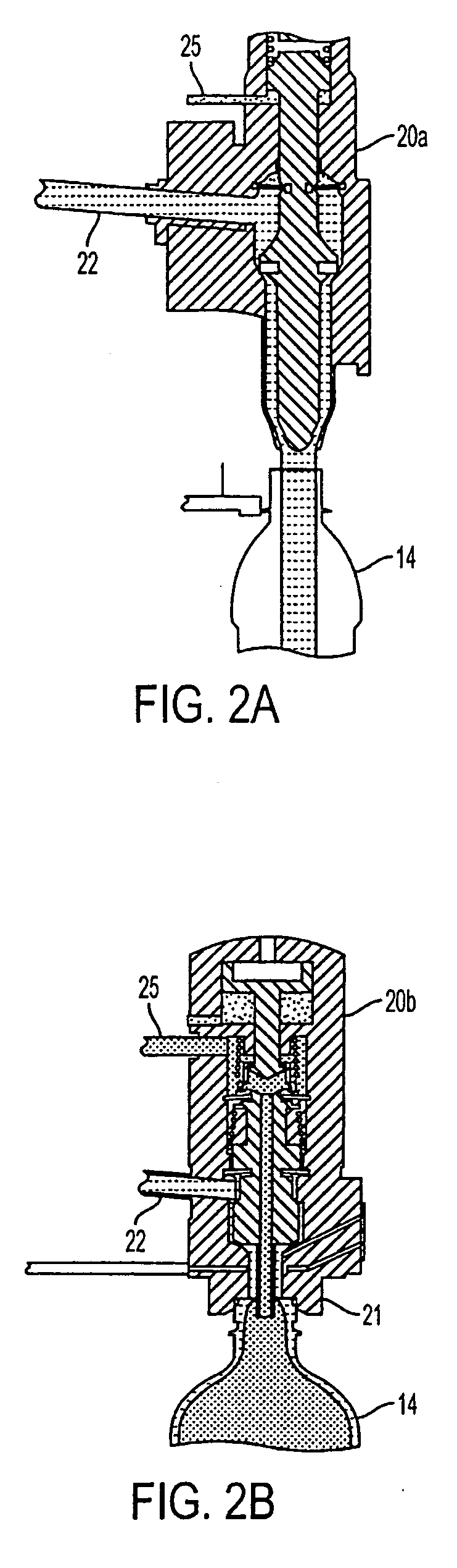 Bottle filling machine with sensor and method thereof