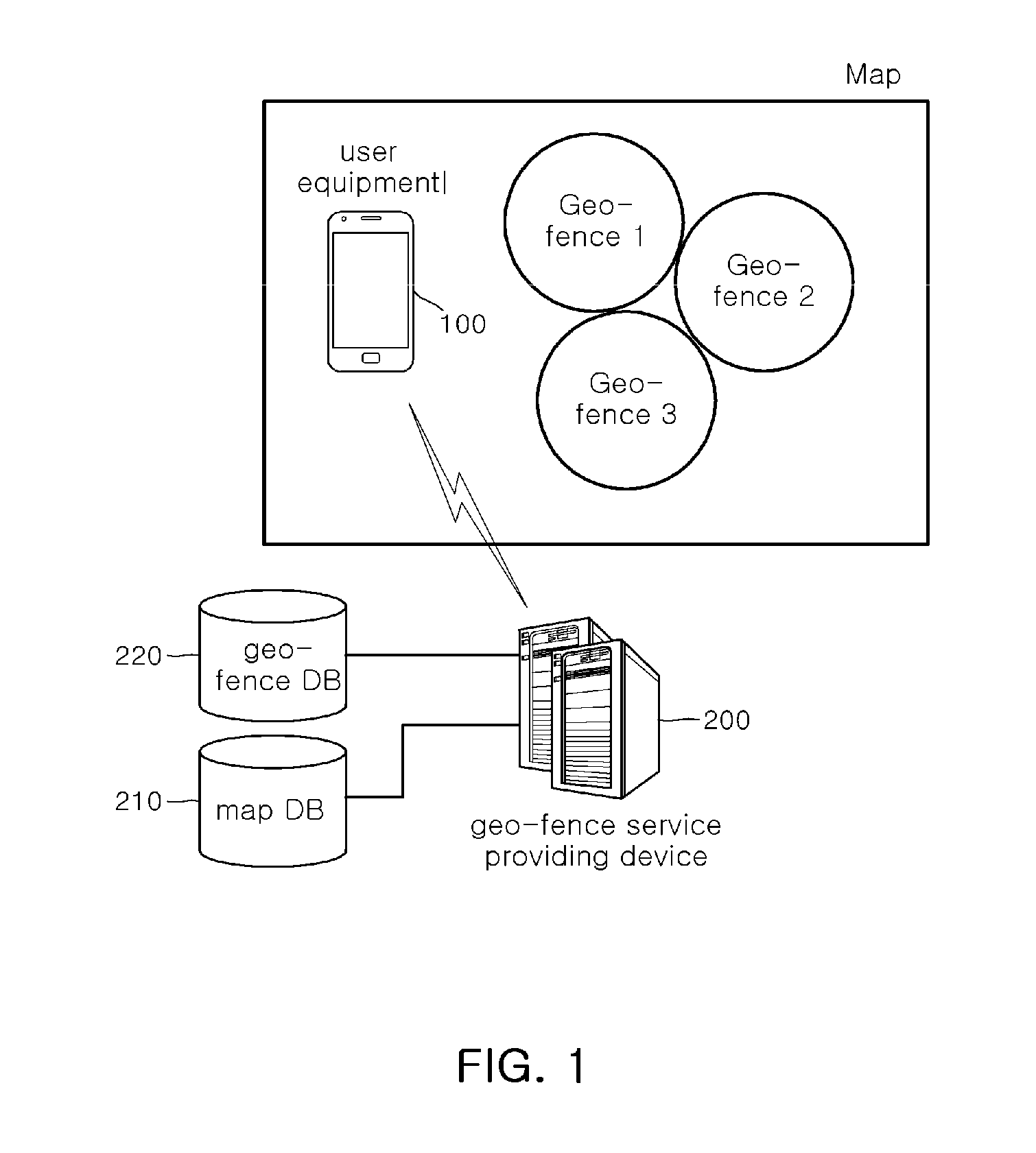 Apparatus and method for activating wireless communication function automatically for geo-fence, system comprising the same and non-transitory computer readable storage medium having computer program recorded thereon