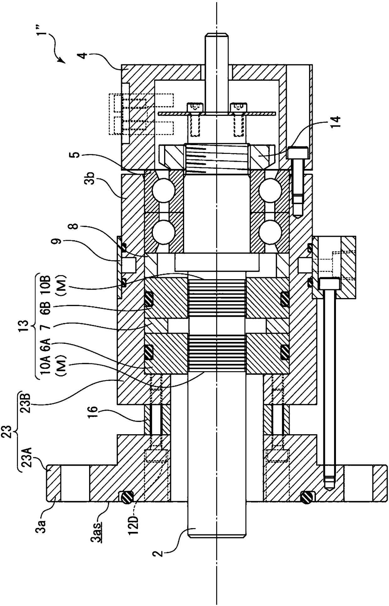 Magnetic fluid seal