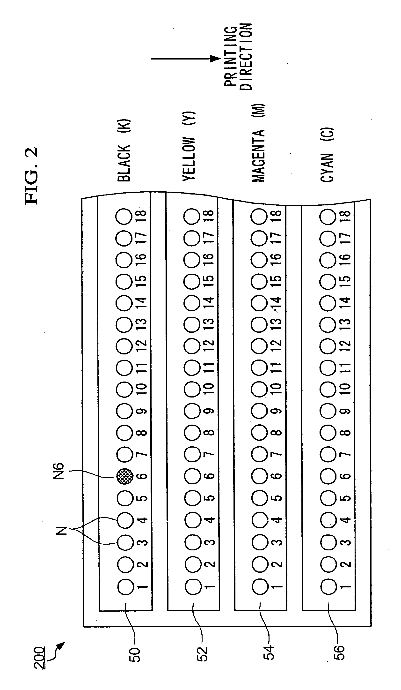 Printing device and print image processing device