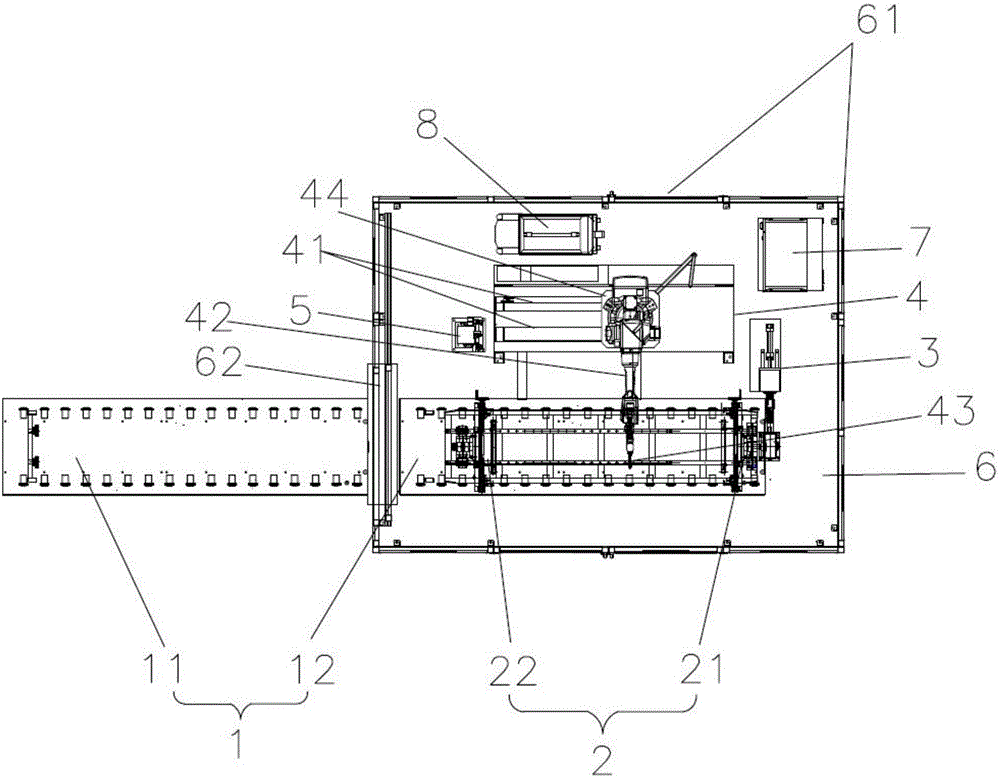 Welding system applied to cubicle gas-insulated metal-enclosed switchgear