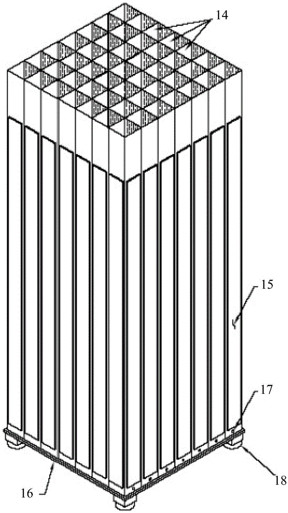 Novel thermal hydraulic coupling calculating method for spent fuel pool and storage grid