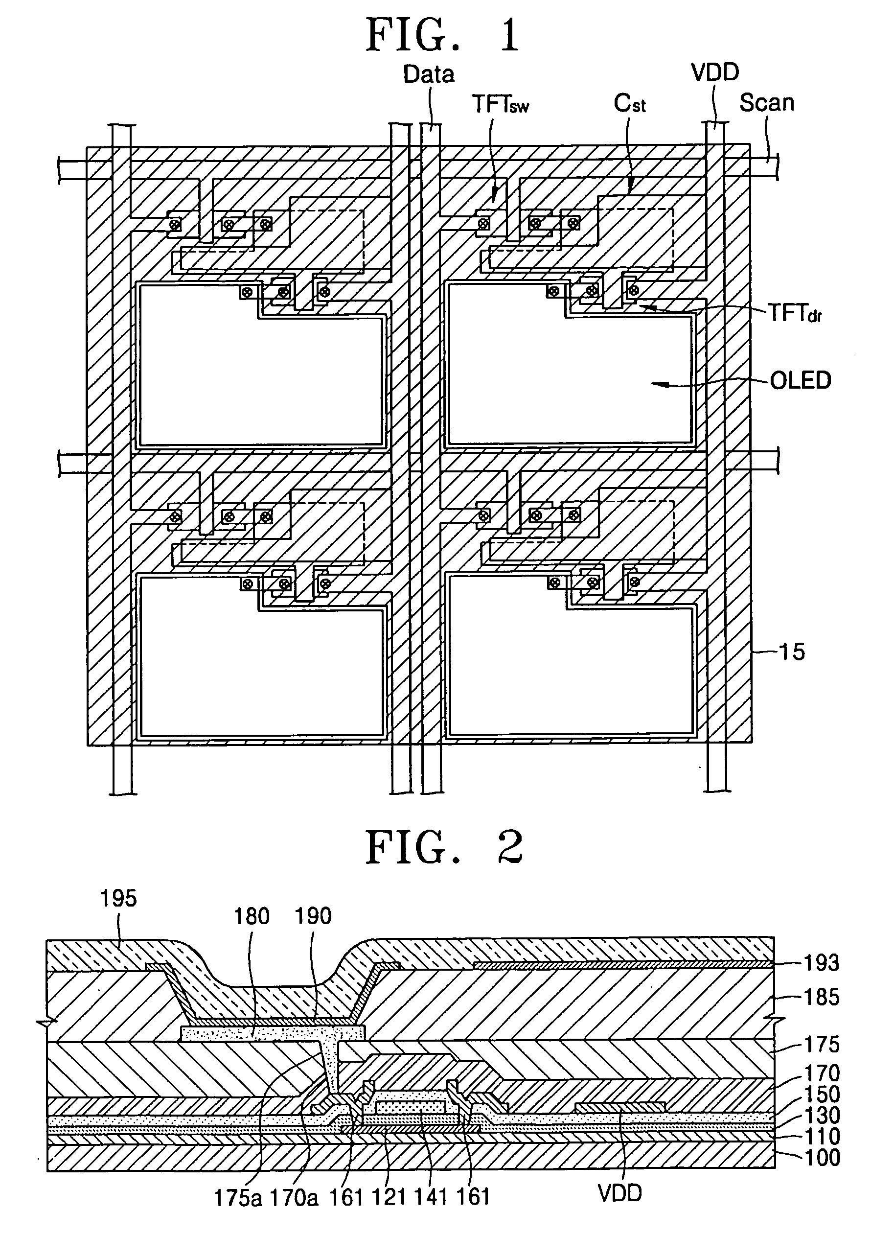Organic electro-luminescent display device and method of manufacturing the same