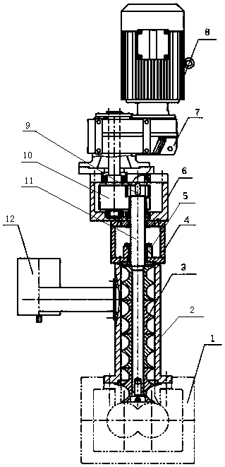 Exhaust anti-spilling device