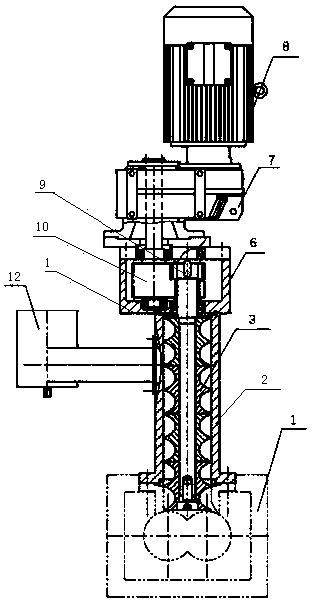 Exhaust anti-spilling device