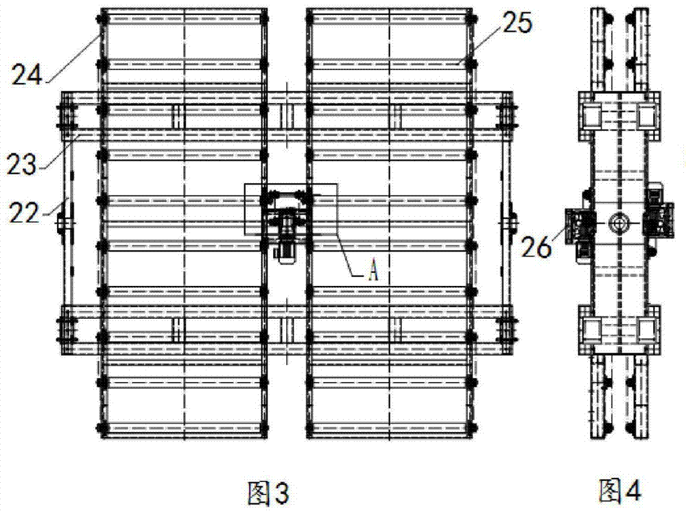 A lifting type reciprocating automatic plate turning method