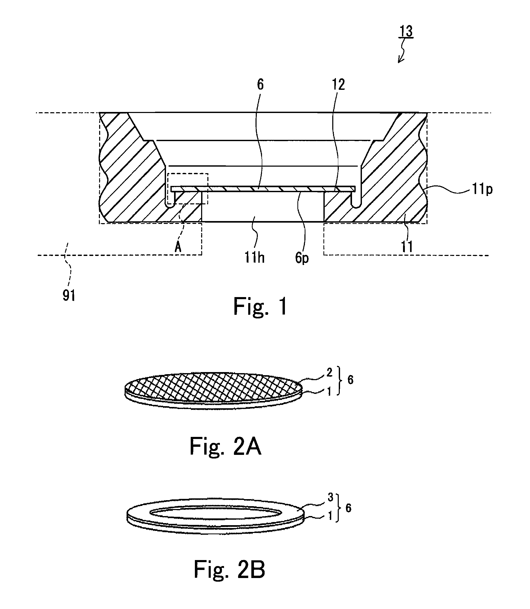 Ventilation member and method of manufacturing the same