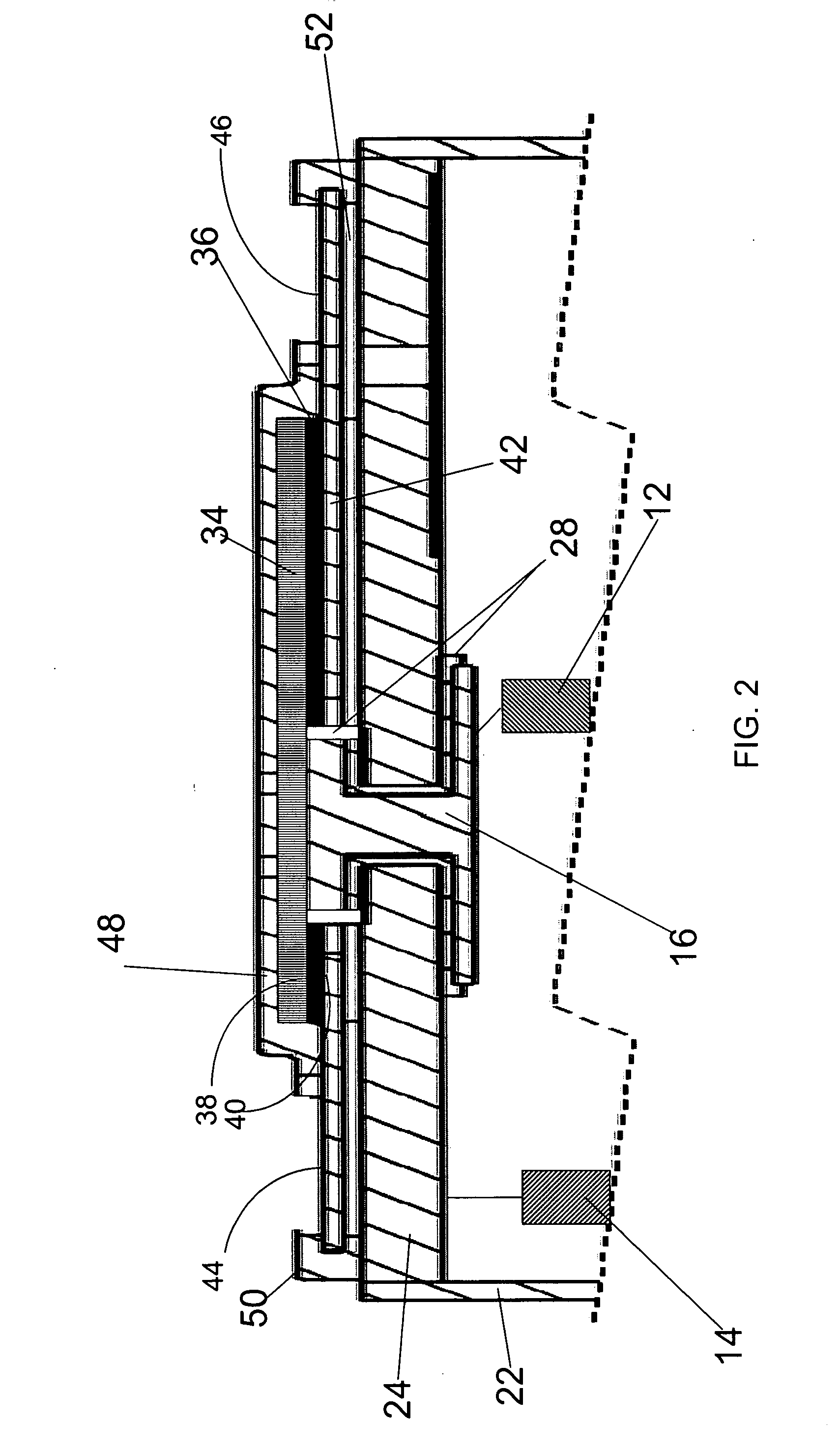 Lithium battery with external positive thermal coefficient layer