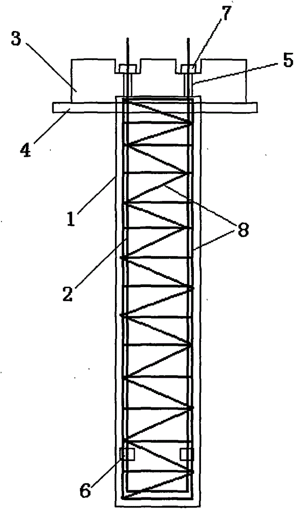 Building pile construction method for underground space and building structure for underground space