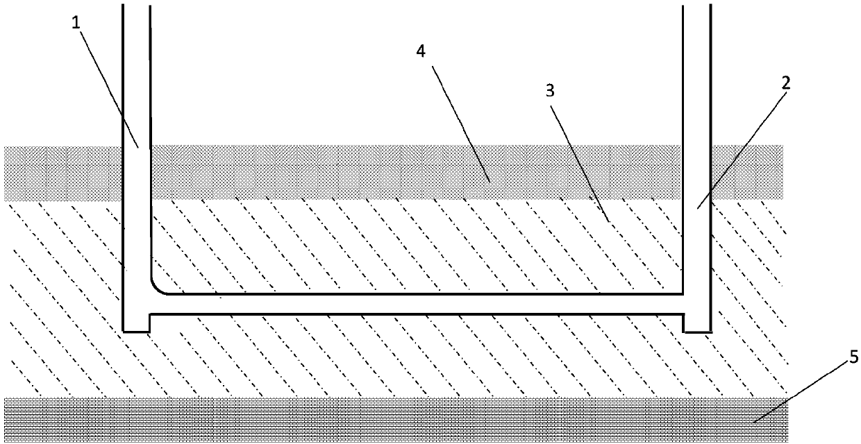 Method for exploiting natural gas hydrate through U-shaped well microwave heating