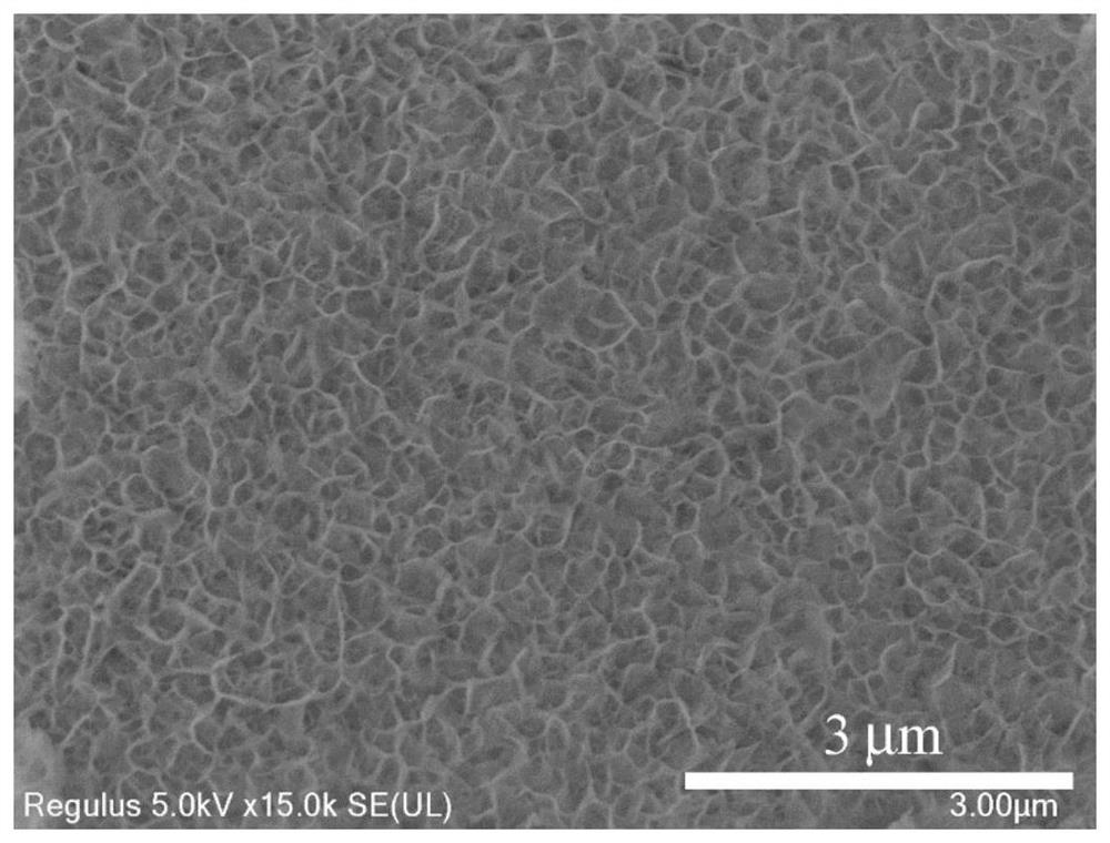 A kind of Cu-doped cobalt hydroxide nanosheet array structure material and its preparation method and application