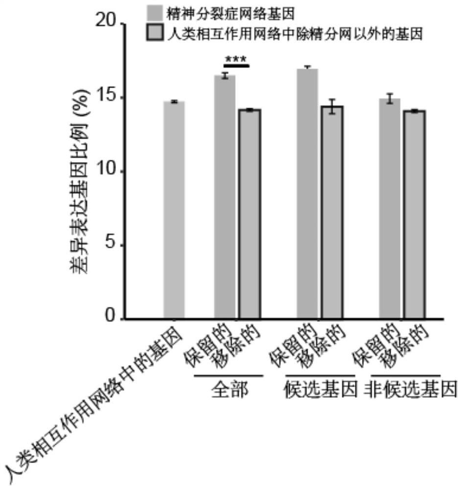 A method for constructing schizophrenia gene-gene interaction network