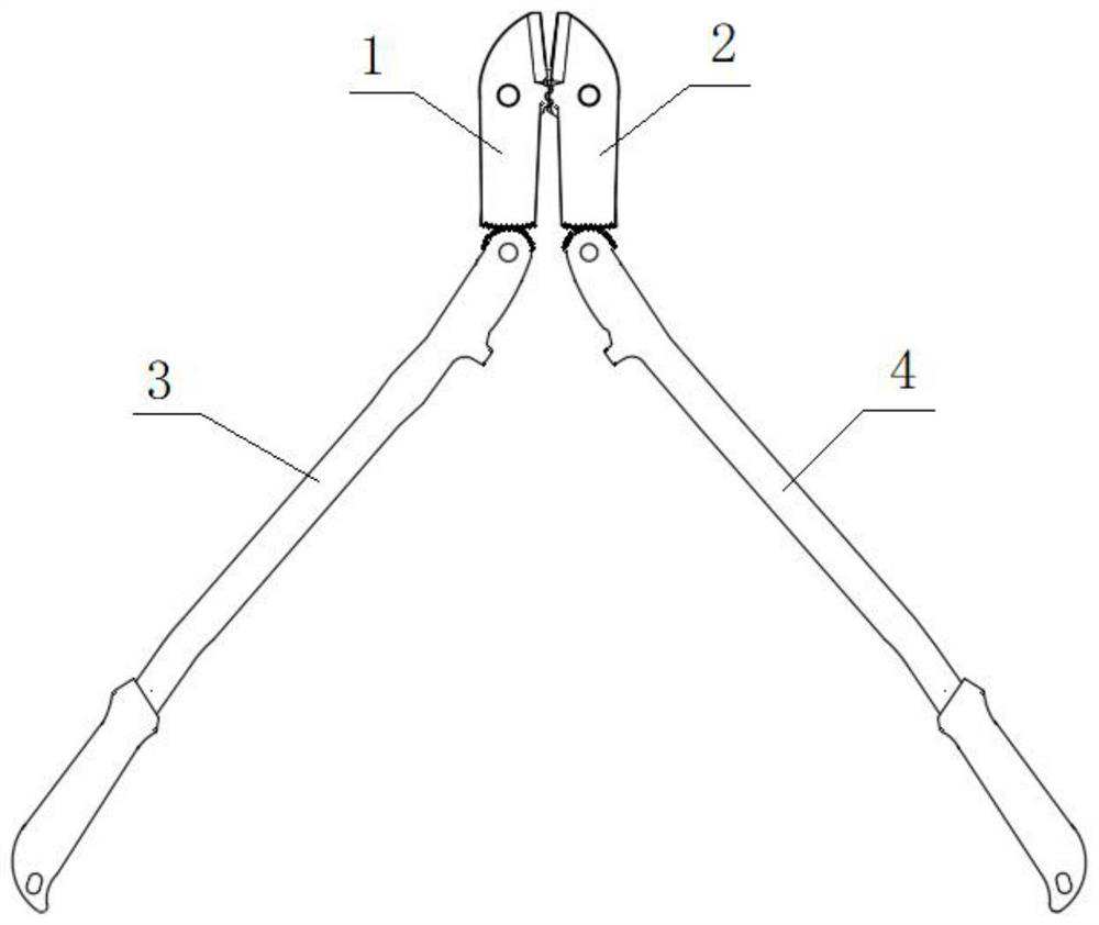 Labor-saving bolt clipper