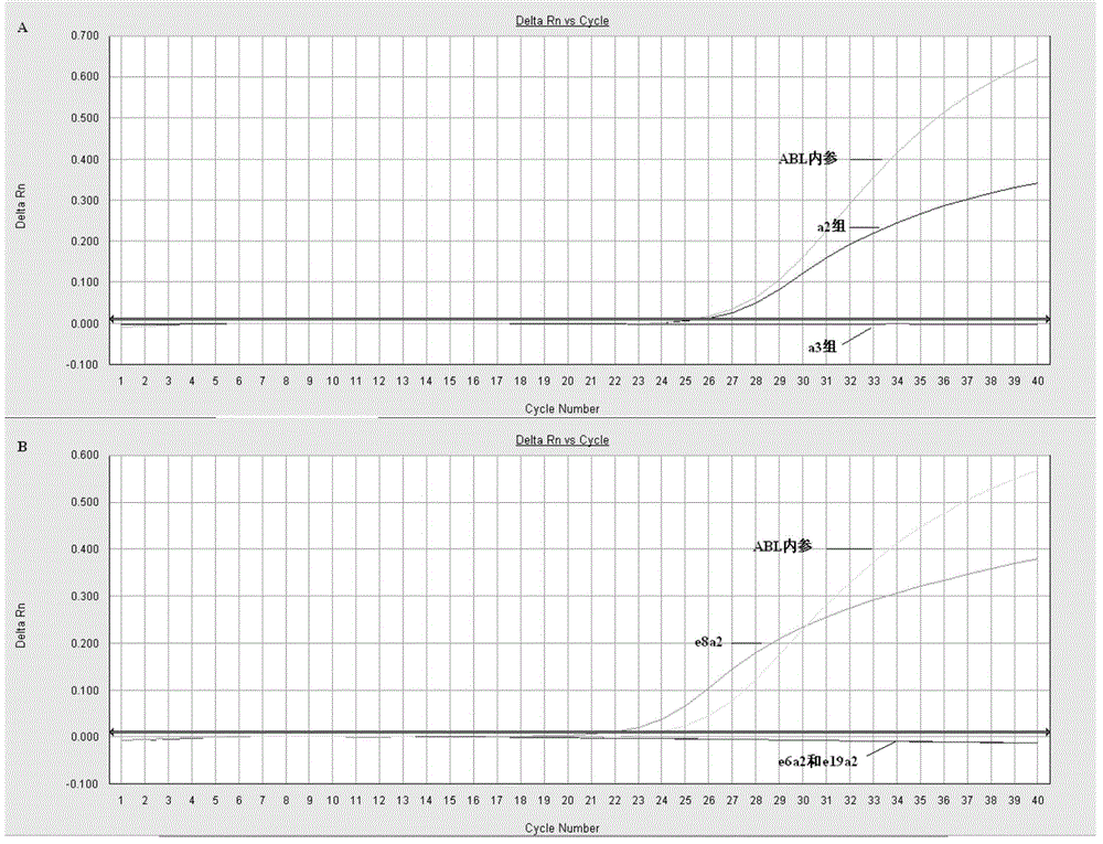 Method, primer, probe and kit for screening and identifying BCR-ABL unusual fusion types