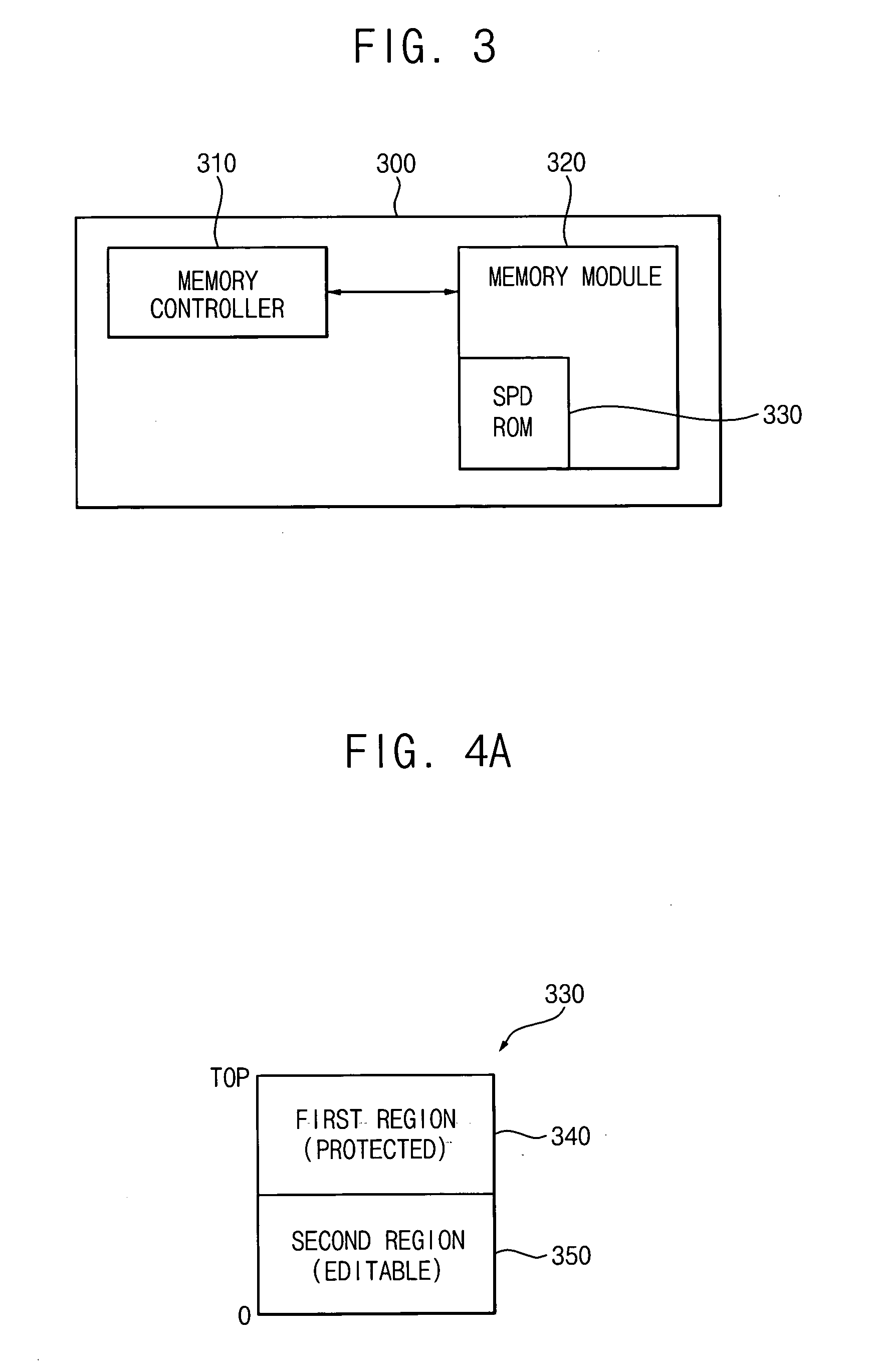 Memory module system using a partitioned serial presence detect memory
