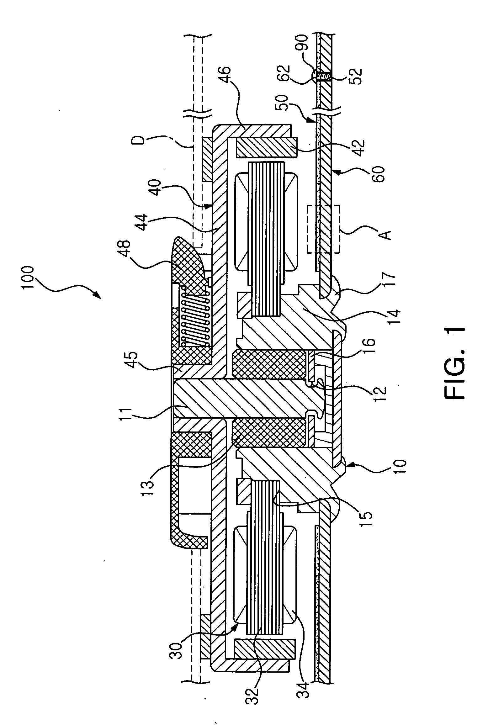 Motor and optical disc drive using the same