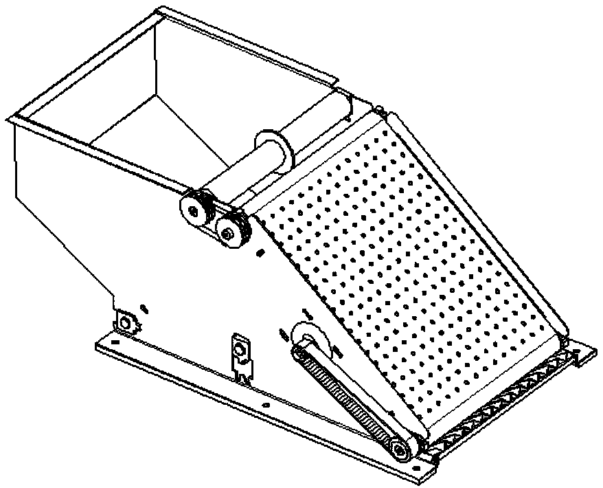 Automatic set of mechanical rice potting and blanket seedling tray seedling cultivation