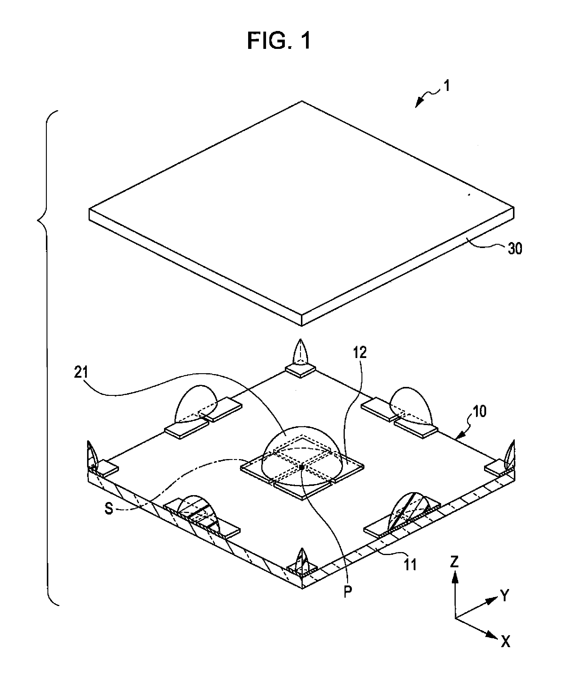Detection device, electronic apparatus, and robot