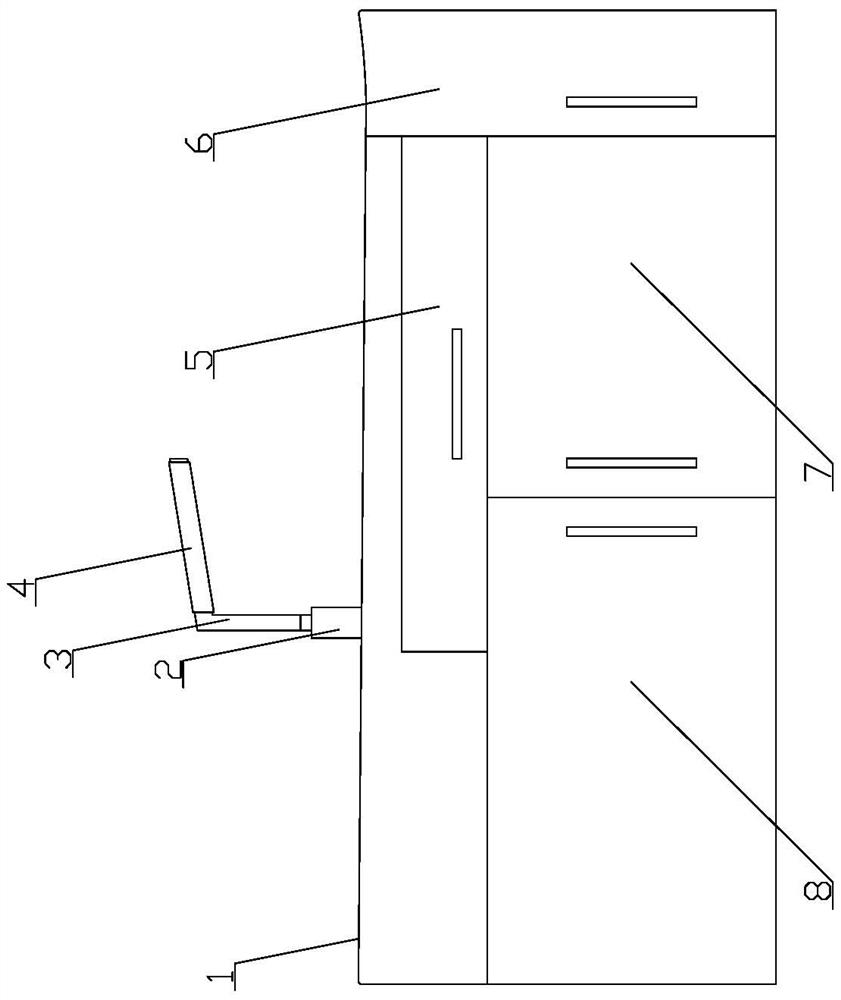 Wash stand with drying function