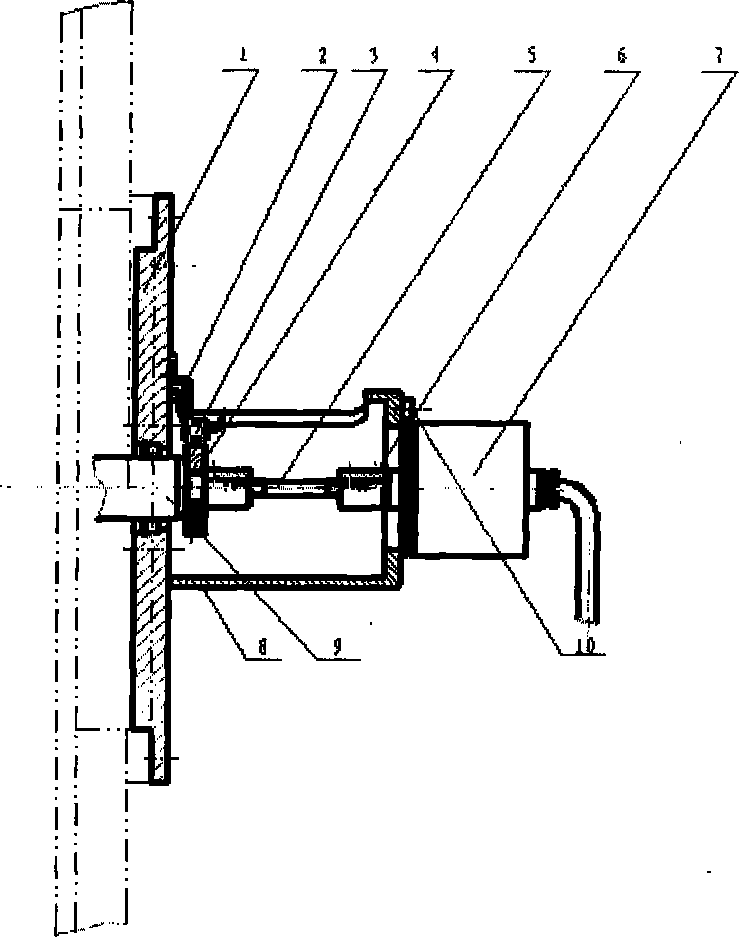 Encoder zero-crossing detecting device and detecting method