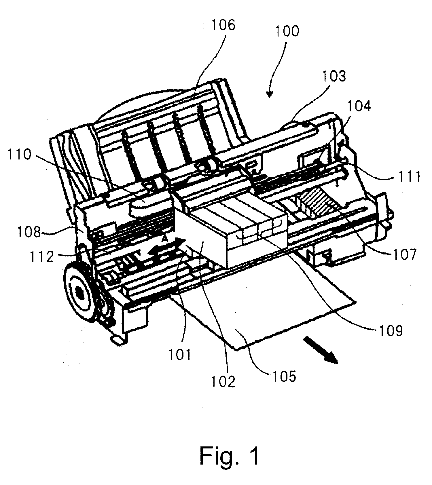 Ink jet apparatus