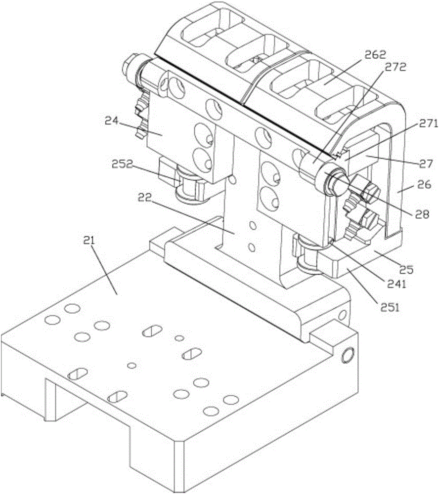 Front clamping jaw conveying mechanism for automatic sheet conveying mechanism