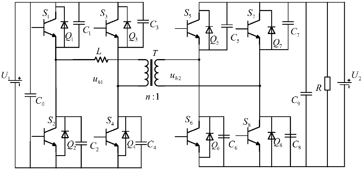 DC-DC converter additionally provided with buffer and method for reducing backflow power