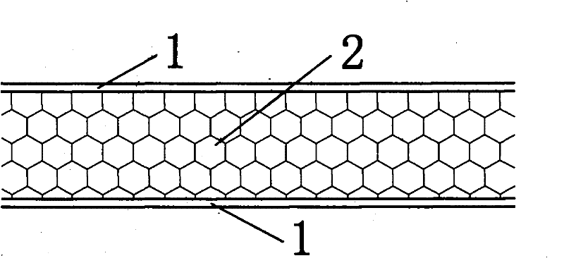 Modified hard bubble polyurethane composite plate and manufacturing method thereof