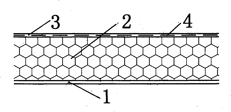 Modified hard bubble polyurethane composite plate and manufacturing method thereof