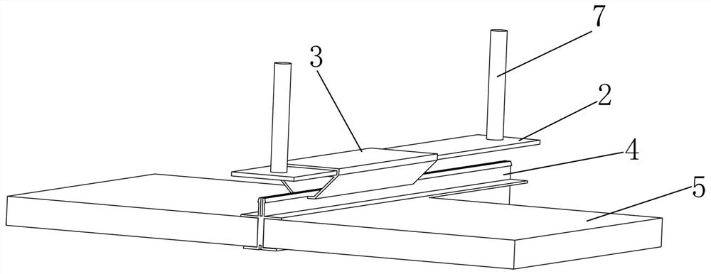 Fabricated ceiling and mounting method thereof