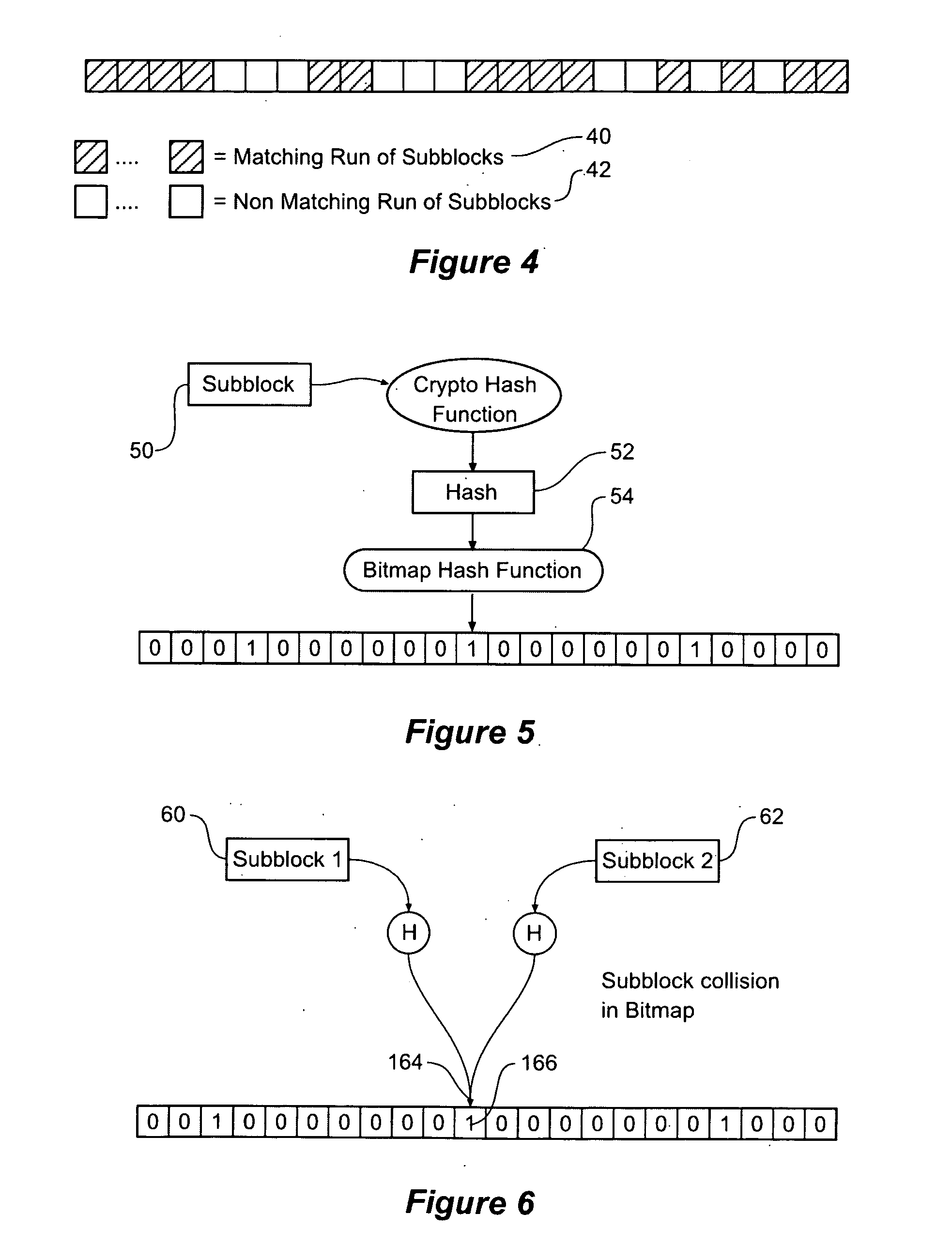 Method and apparatus for detecting the presence of subblocks in a reduced-redundancy storage system