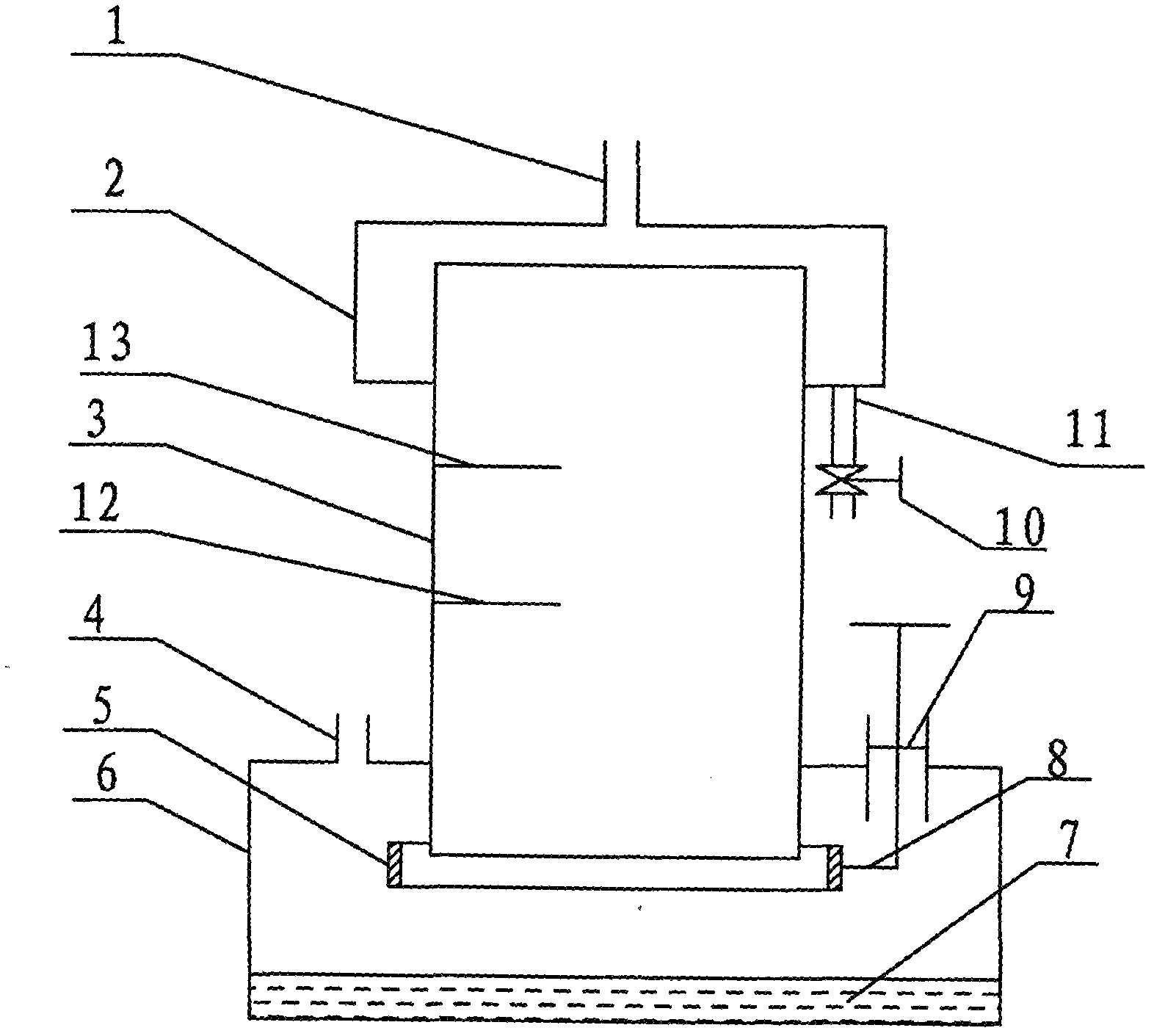 Soap film flowmeter