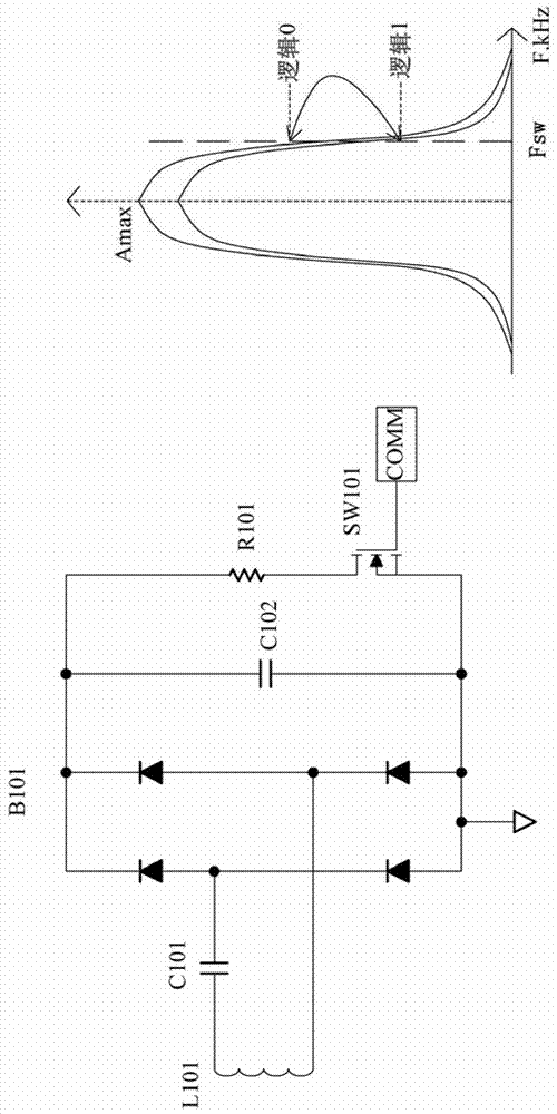 Signal decoding circuit applied to wireless charging or radio frequency identification system