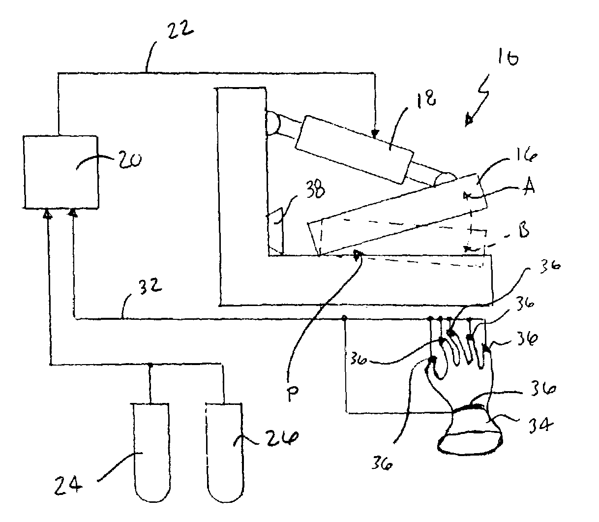 Safety-shutoff device for a manually fed processing machine