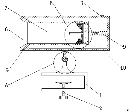 Clamping and cooling device for manual sharpening of external turning tool