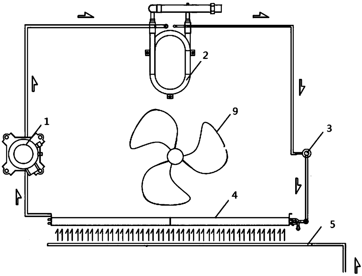 Air-source water heater and defrosting method thereof