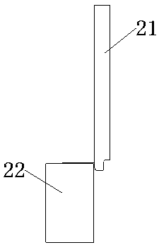 Continuous stamping die for producing product with barb