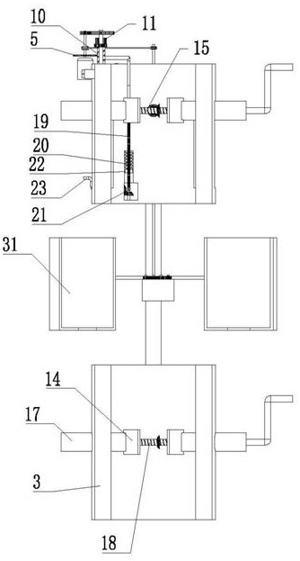 Steel bar part welding and positioning device for building construction