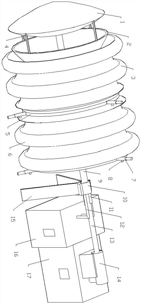 A coal mine roadway explosion-proof airtight air bag