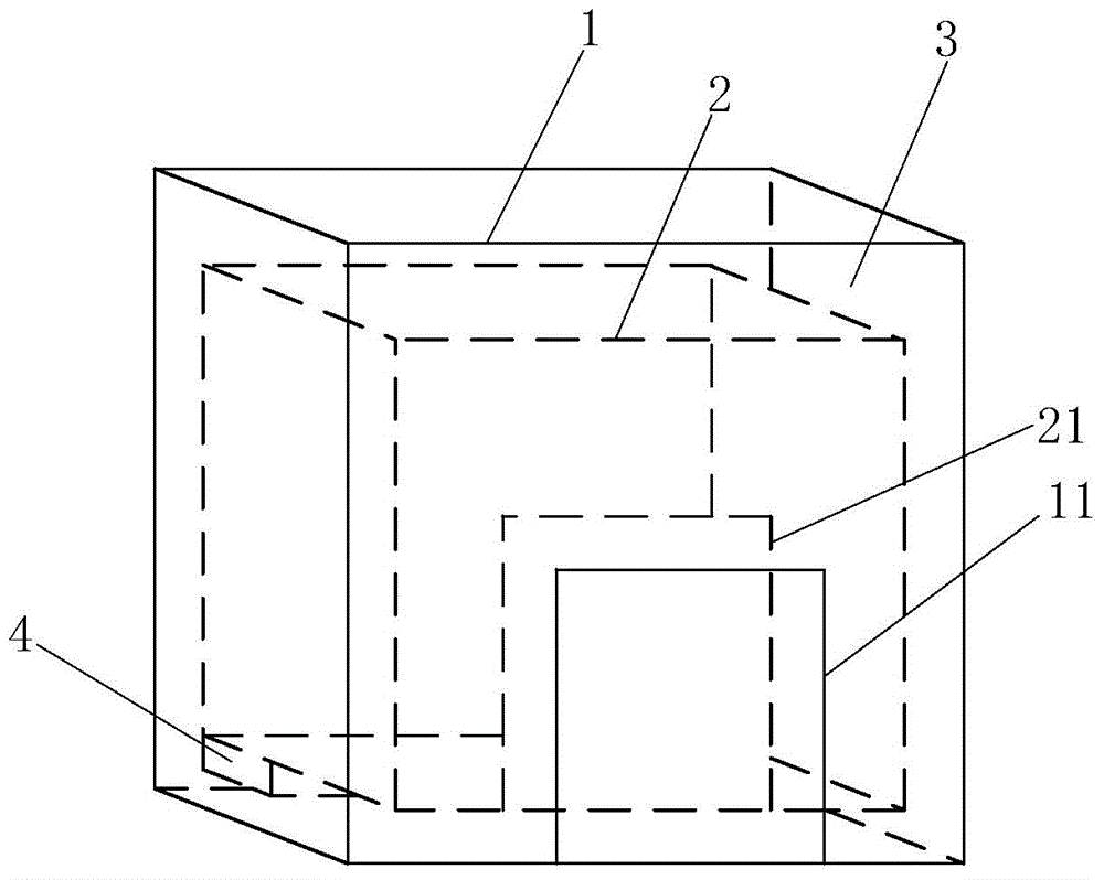 Electro magnetic compatibility shielding box