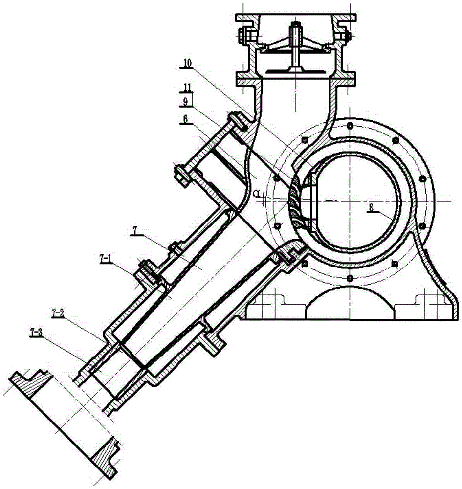 A centrifugal vacuum pump
