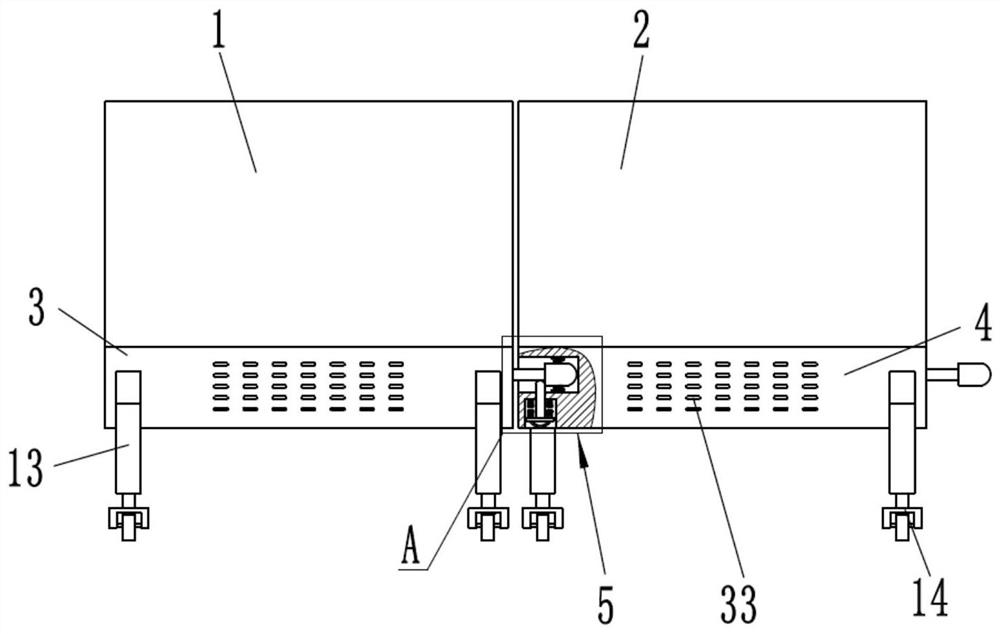 Sound insulation device for decoration engineering construction