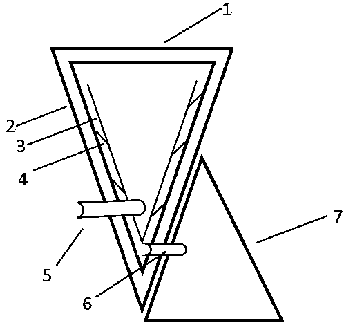 Solar energy sea water desalination device