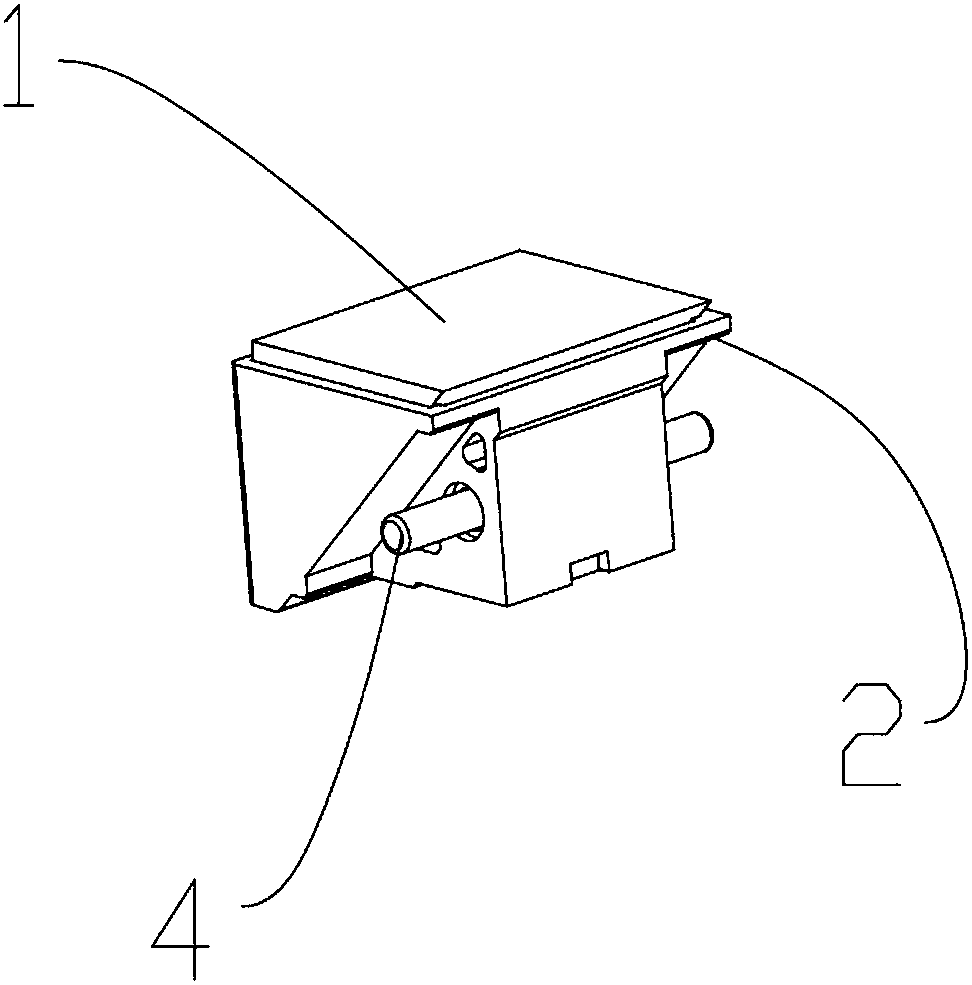 Prism device for shooting module