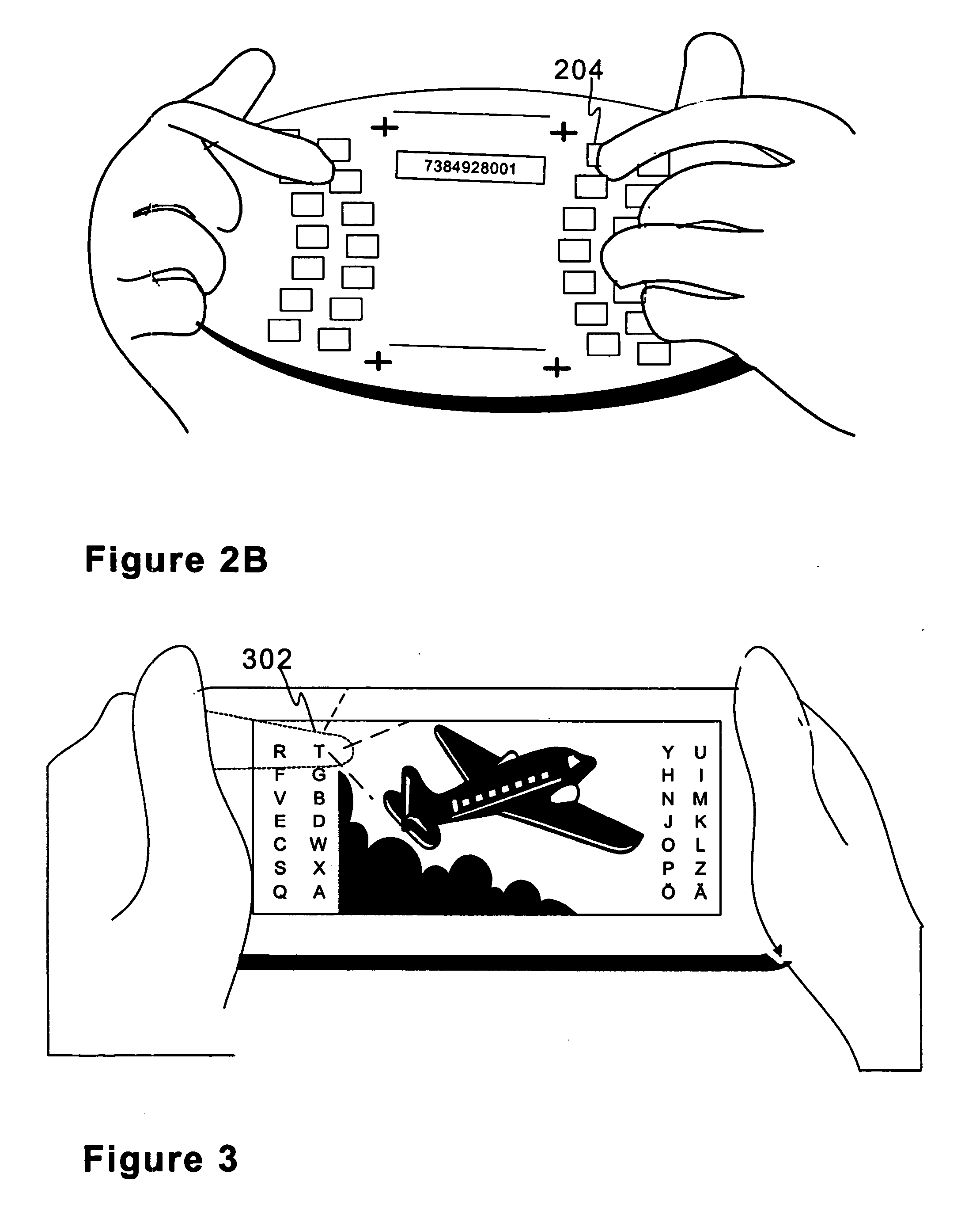 Electronic hand-held device with a back cover keypad and a related method