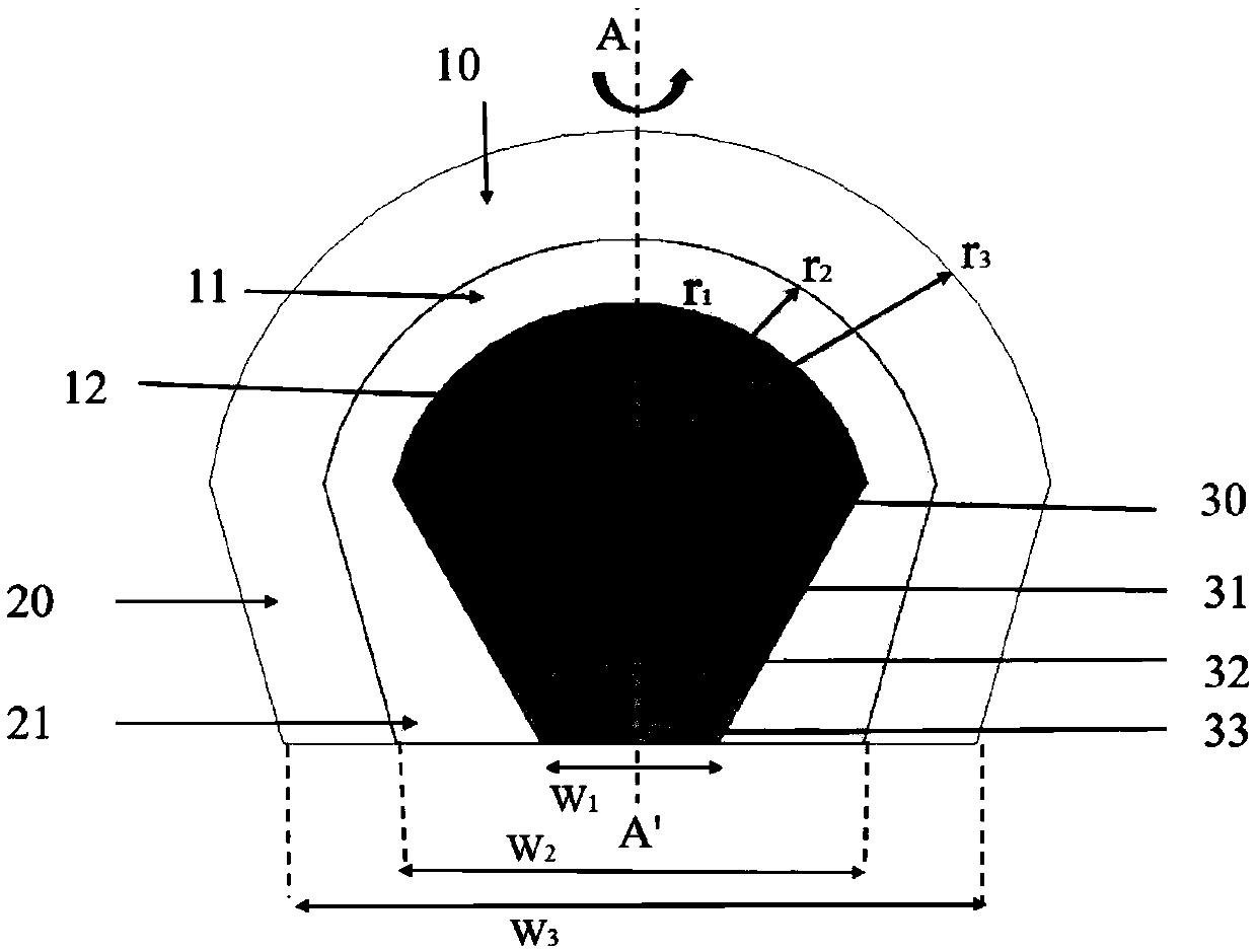 A high-gain, wide-angle scanning lens antenna based on a stepped medium