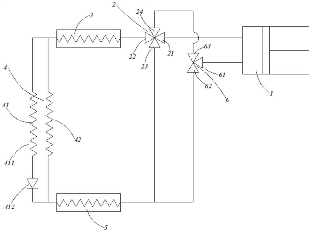 Refrigeration system, refrigerator and control method