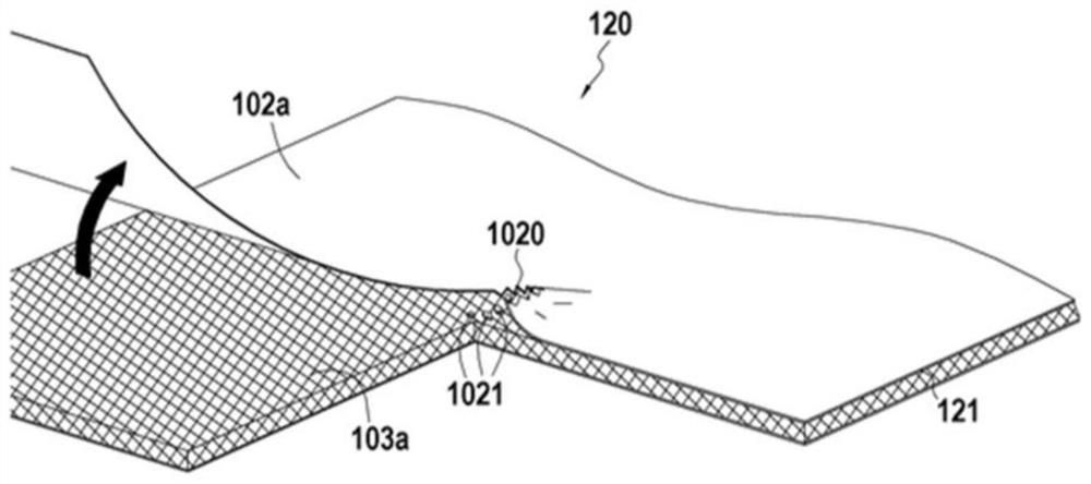 Method and machine for cutting a covering element