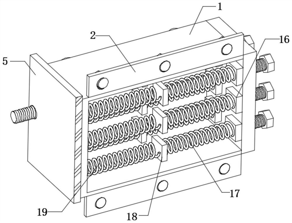 Dynamic vibration absorber applied to tank wall of oil-immersed transformer